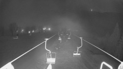 Lanovka - pohled dolů