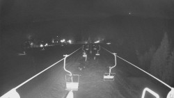 Lanovka - pohled dolů