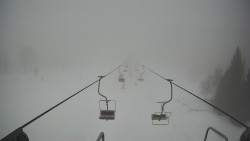 Lanovka - pohled dolů