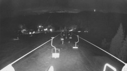 Lanovka - pohled dolů