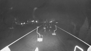 Snow park Paprsek - Lanovka - pohled dolů - 14.2.2026 v 02:00 Snow park Paprsek - Lanovka - pohled dolů - 14.2.2026 v 02:00