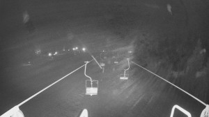 Snow park Paprsek - Lanovka - pohled dolů - 14.2.2026 v 03:00 Snow park Paprsek - Lanovka - pohled dolů - 14.2.2026 v 03:00