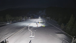 Lanovka - pohled dolů