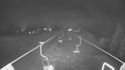 Lanovka - pohled dolů