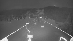 Lanovka - pohled dolů