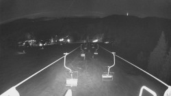 Lanovka - pohled dolů