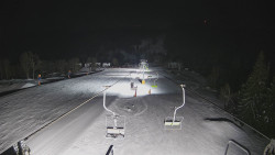 Lanovka - pohled dolů