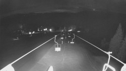 Lanovka - pohled dolů