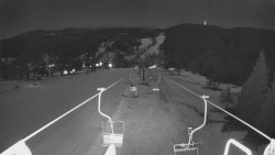 Lanovka - pohled dolů