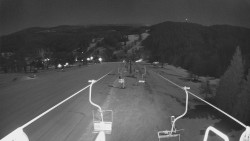 Lanovka - pohled dolů