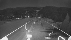 Lanovka - pohled dolů