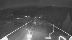 Lanovka - pohled dolů