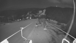 Lanovka - pohled dolů