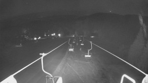 Snow park Paprsek - Lanovka - pohled dolů - 27.2.2026 v 04:00 Snow park Paprsek - Lanovka - pohled dolů - 27.2.2026 v 04:00