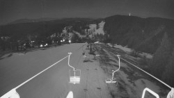 Lanovka - pohled dolů