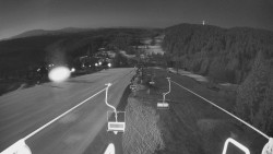 Lanovka - pohled dolů