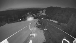 Lanovka - pohled dolů