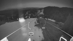 Lanovka - pohled dolů