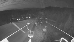 Lanovka - pohled dolů