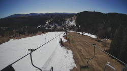 Lanovka - pohled dolů