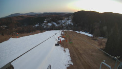 Lanovka - pohled dolů