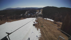 Lanovka - pohled dolů