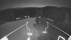 Lanovka - pohled dolů