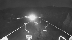 Lanovka - pohled dolů