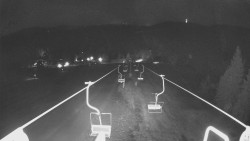 Lanovka - pohled dolů