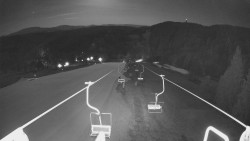 Lanovka - pohled dolů