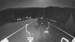 Lanovka - pohled dolů