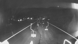 Lanovka - pohled dolů