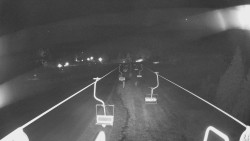 Lanovka - pohled dolů