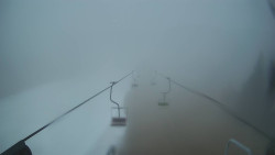 Lanovka - pohled dolů