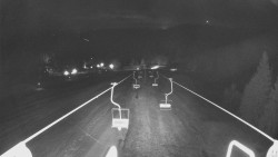 Lanovka - pohled dolů