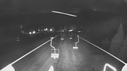 Lanovka - pohled dolů