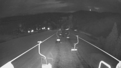 Lanovka - pohled dolů