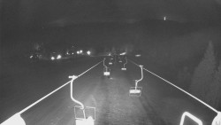 Lanovka - pohled dolů