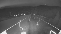 Lanovka - pohled dolů