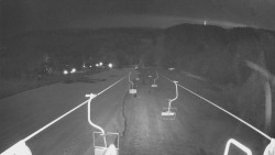 Lanovka - pohled dolů