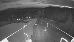 Lanovka - pohled dolů