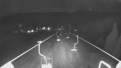 Lanovka - pohled dolů