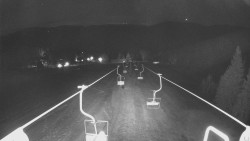 Lanovka - pohled dolů