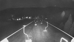 Lanovka - pohled dolů