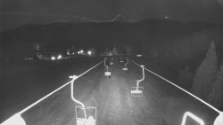 Lanovka - pohled dolů