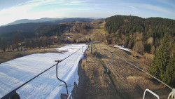 Lanovka - pohled dolů