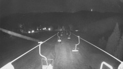 Lanovka - pohled dolů