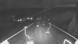 Lanovka - pohled dolů