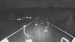 Lanovka - pohled dolů