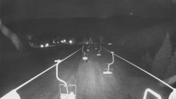 Lanovka - pohled dolů